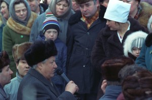 Поездка Бориса Ельцина в Брянскую область, г. Новозыбков