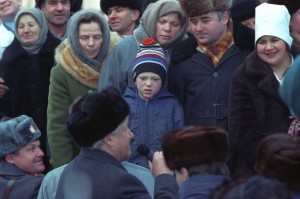 Поездка Бориса Ельцина в Брянскую область, г. Новозыбков