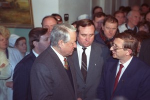 Поездка Бориса Ельцина в Брянскую область, г. Новозыбков