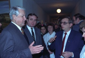 Поездка Бориса Ельцина в Брянскую область, г. Новозыбков