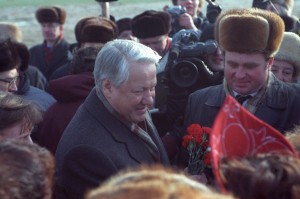 Поездка Бориса Ельцина в Брянскую область, г. Новозыбков