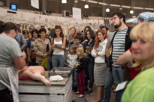 Лекторий Политехнического музея. Фестиваль «Книжный рынок» на Даниловском рынке в Москве