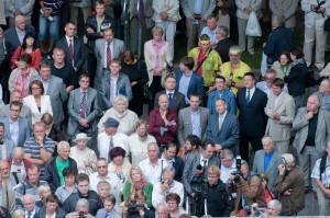 Открытие барельефа Бориса Ельцина в Таллине