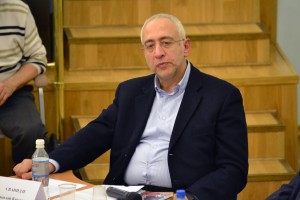 Николай Сванидзе на круглом столе, посвященном 25-летию партии «Демократическая Россия»
