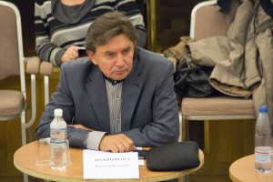 Владимир Подопригора на круглом столе, посвященном 25-летию партии «Демократическая Россия»