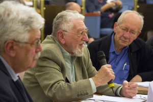 Виктор Шейнис на круглом столе, посвященном 25-летию партии «Демократическая Россия»