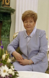 Супруга президента РФ Наина Ельцина в Кремле