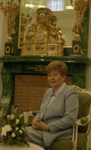 Супруга президента РФ Наина Ельцина в Кремле