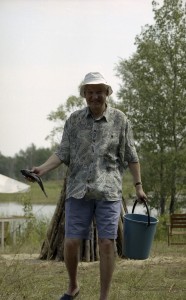 Президент РФ Борис Ельцин на отдыхе