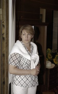 Президент РФ Борис Ельцин на отдыхе. Младшая дочь президента РФ Бориса Ельцина Татьяна Дьяченко