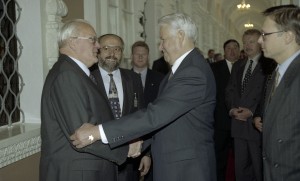 Государственный визит в РФ президента Германии Романа Херцога. Во время встречи