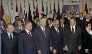 Пребывание президента РФ Бориса Ельцина в г. Страсбурге