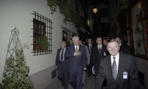Пребывание президента РФ Бориса Ельцина в г. Страсбурге