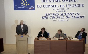 Пребывание президента РФ Бориса Ельцина в г. Страсбурге