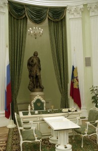 Представительский кабинет президента РФ в Кремлевской резиденции