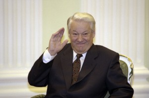 Визит президента Финляндии Мартти Ахтисаари в РФ. Во время переговоров в расширенном составе