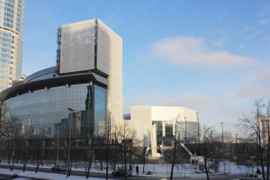 Здание Ельцин Центра в Екатеринбурге