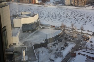 Здание Президентского центра Бориса Ельцина в Екатеринбурге