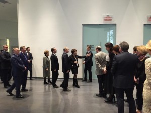 В.В. Путин и Д.А. Медведев на открытии Ельцин Центра в Екатеринбурге