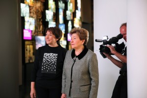 Наина Иосифовна Ельцина и Татьяна Борисовна Юмашева в Ельцин Центре