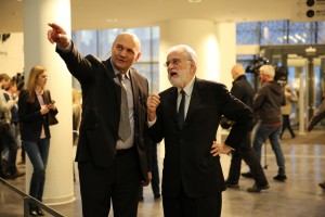 Открытие Ельцин Центра в Екатеринбурге. Ральф Аппельбаум (справа)