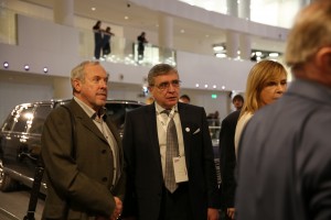 Открытие Ельцин Центра в Екатеринбурге. Андрей Макаревич и Александр Дроздов