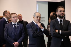 Открытие Ельцин Центра в Екатеринбурге. Минтимер Шаймиев