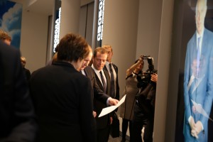 Открытие Ельцин Центра в Екатеринбурге. Владимир Путин, Дмитрий Медведев