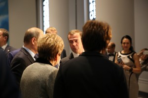 Церемония открытия Ельцин Центра в Екатеринбурге. Дмитрий Медведев