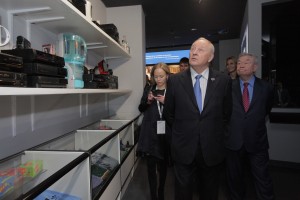 Церемония открытия Ельцин Центра в Екатеринбурге. Эдуард Россель