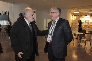 Церемония открытия Ельцин Центра в Екатеринбурге. Ральф Аппельбаум и Александр Дроздов