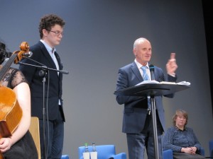 Открытие Народного университета российского конституционализма. Руководитель центра «Стратегия», инициатор создания Народного университета (Ельцин-Университета) Геннадий Бурбулис