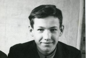 Boris Yeltsin in the ninth grade. Berezniki, 1948