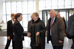 Церемония открытия Ельцин Центра в Екатеринбурге. Татьяна Юмашева