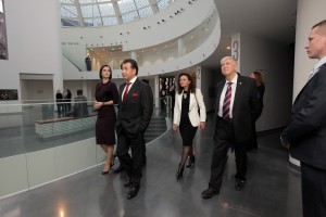 Церемония открытия Ельцин Центра в Екатеринбурге