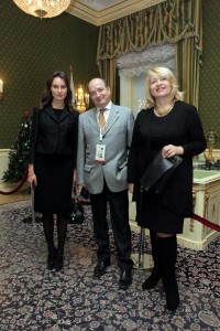 Церемония открытия Ельцин Центра в Екатеринбурге. Маргарита Горшенева, Вадим Науменко, Римма Рутиньш