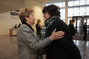 Церемония открытия Ельцин Центра в Екатеринбурге. Наина Ельцина, Ася Друянова
