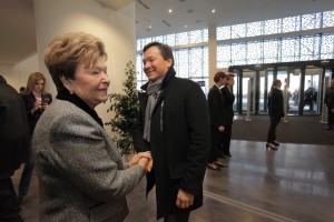 Церемония открытия Ельцин Центра в Екатеринбурге. Наина Ельцина