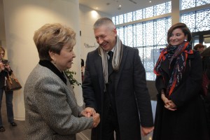 Церемония открытия Ельцин Центра в Екатеринбурге. Наина Ельцина