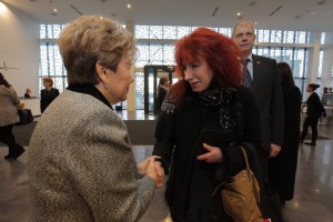 Церемония открытия Ельцин Центра в Екатеринбурге. Наина Ельцина