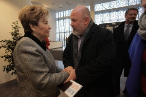 Церемония открытия Ельцин Центра в Екатеринбурге. Наина Ельцина