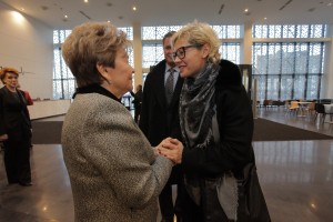 Церемония открытия Ельцин Центра в Екатеринбурге. Наина Ельцина