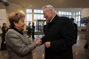 Церемония открытия Ельцин Центра в Екатеринбурге. Наина Ельцина