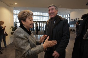 Церемония открытия Ельцин Центра в Екатеринбурге. Наина Ельцина, Юрий Шафраник