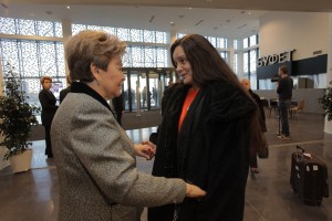 Церемония открытия Ельцин Центра в Екатеринбурге. Наина Ельцина, Вероника Куцылло