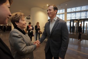 Церемония открытия Ельцин Центра в Екатеринбурге. Наина Ельцина