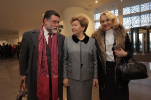 Церемония открытия Ельцин Центра в Екатеринбурге. Михаил Куснирович, Наина Ельцина