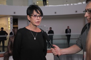 Церемония открытия Ельцин Центра в Екатеринбурге. Ирина Хакамада