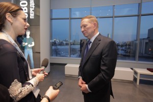 Церемония открытия Ельцин Центра в Екатеринбурге. Леонид Кучма