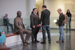 Церемония открытия Ельцин Центра в Екатеринбурге. Михаил Куснирович